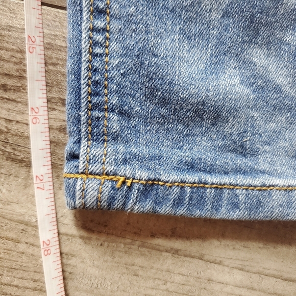 altar'd state size 26 distressed faded women's blue jeans EUC - Picture 5 of 16